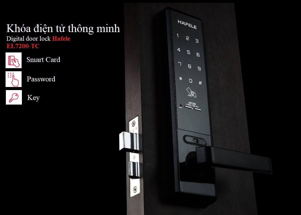 KHÓA ĐIỆN TỬ HAFELE EL7200-TC