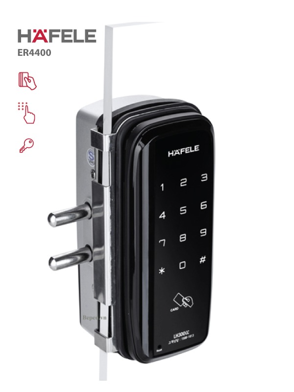 KHÓA CỬA KÍNH HAFELE ER4400-TC
