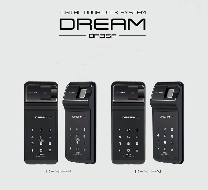 Khóa vân tay cửa kính DREAM DR35FG-S
