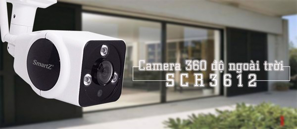 Camera IP ngoài trời 360 độ SmartZ SCR3612