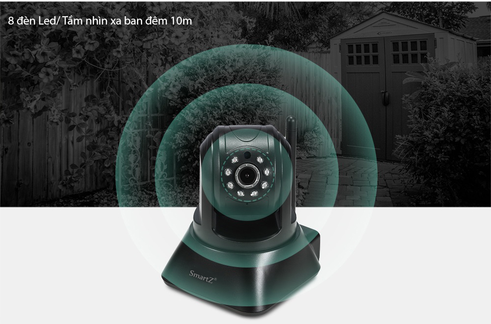 Camera IP Xoay Trong Nhà SmartZ SCX1001-B