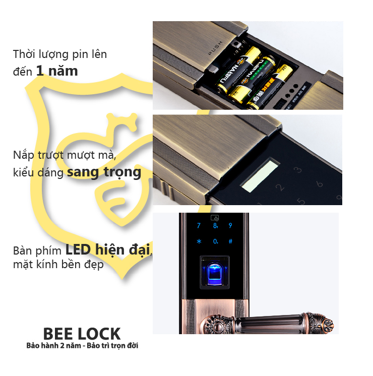giải mã khóa cửa điện tử