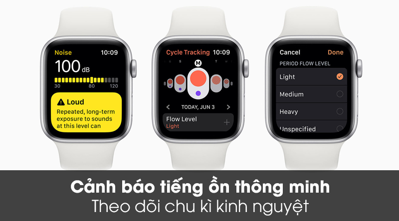 Apple Watch S5 LTE 40mm viền nhôm dây cao su