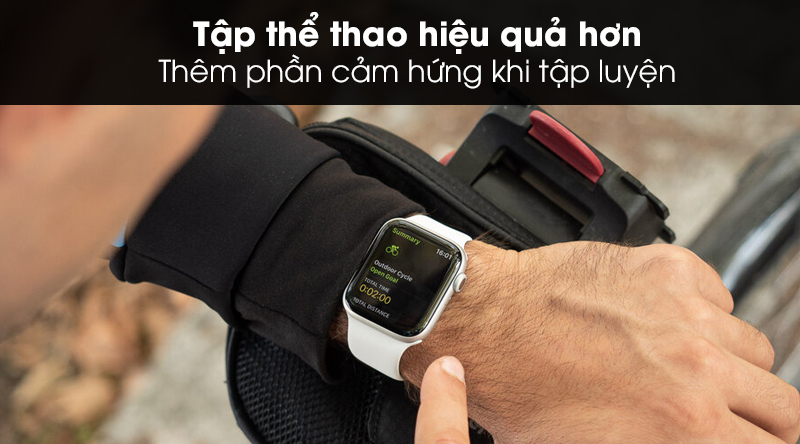 Apple Watch S5 LTE 40mm viền nhôm dây cao su