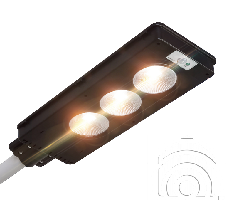 Đèn Đường Năng Lượng Mặt Trời Cảm Biến Treo Cột 90W SL43