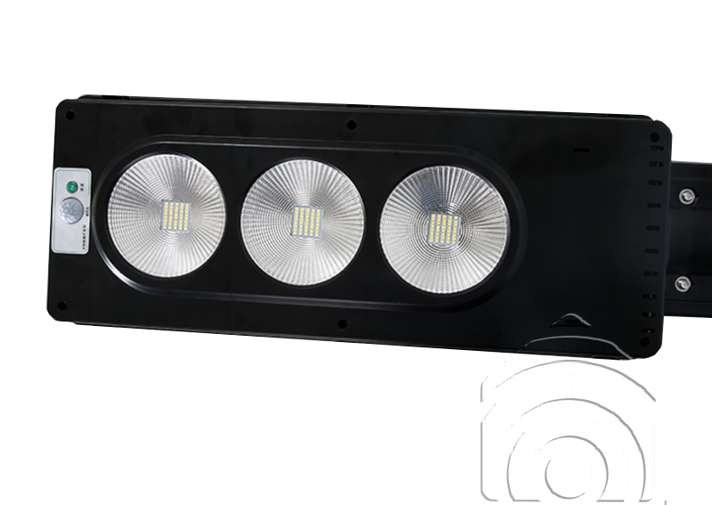 Đèn Đường Năng Lượng Mặt Trời Cảm Biến Treo Cột 90W SL43
