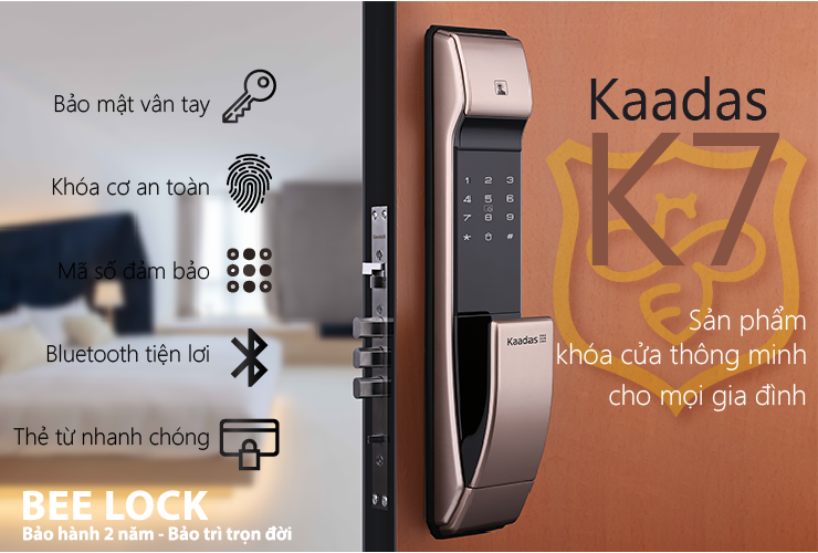 Khóa cửa vân tay cho cửa cổng