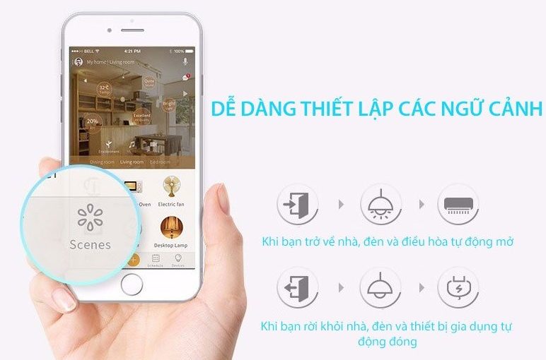 Thiết bị trung tâm điều khiển hồng ngoại Koogeek