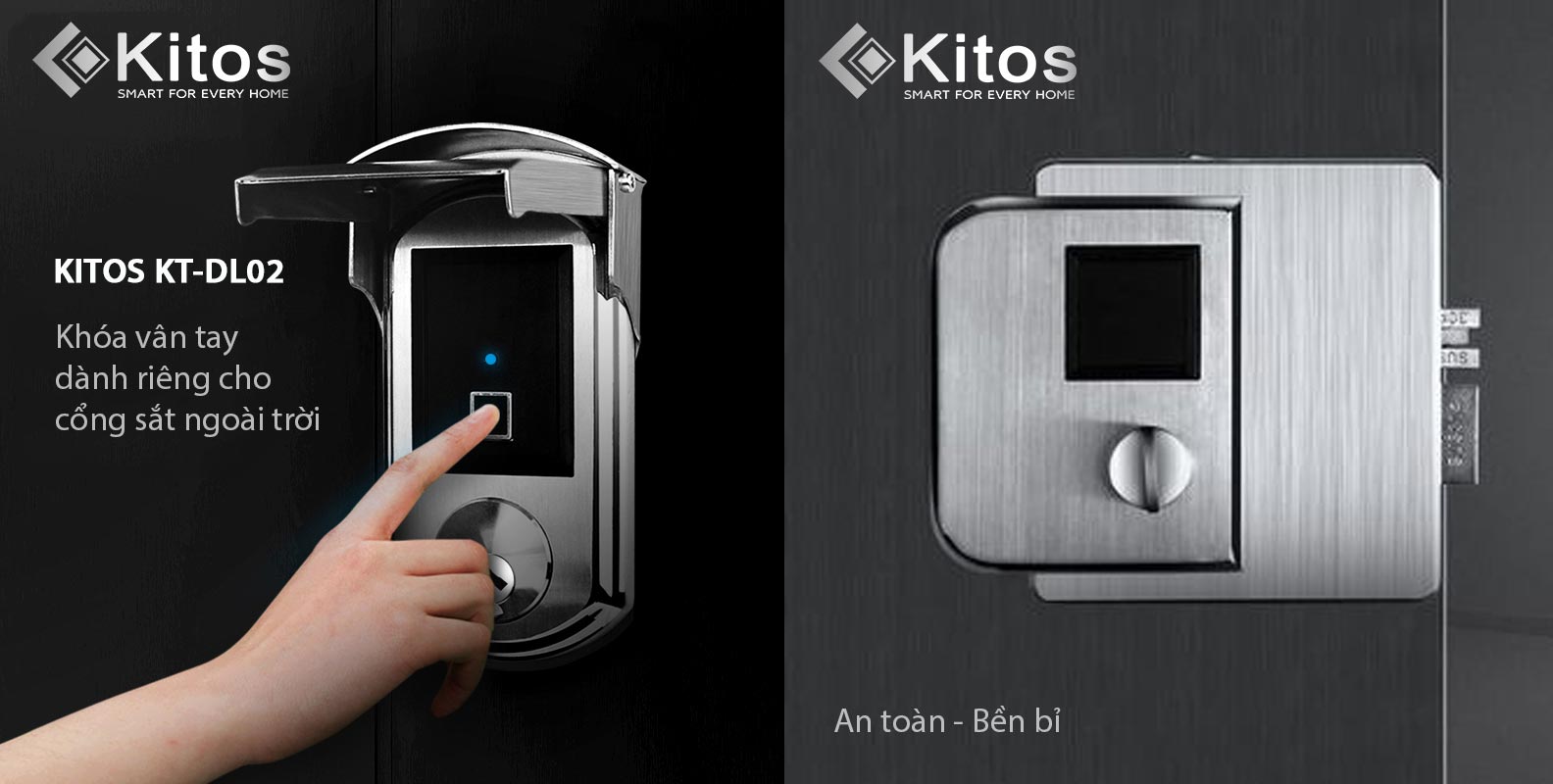 Khóa vân tay Kitos KT-DL02 ngoài trời là sự lựa chọn hàng đầu của nhiều khách hàng. Với tính năng bảo mật vượt trội, sản phẩm sẽ đảm bảo an toàn cho ngôi nhà hoặc công ty của bạn. Hãy ghé thăm và xem hình ảnh để hiểu thêm về sản phẩm này.
