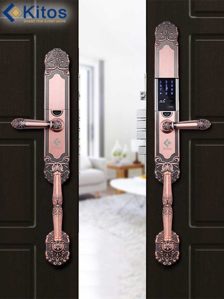 Khóa vân tay cửa biệt thự đại sảnh Kitos C500