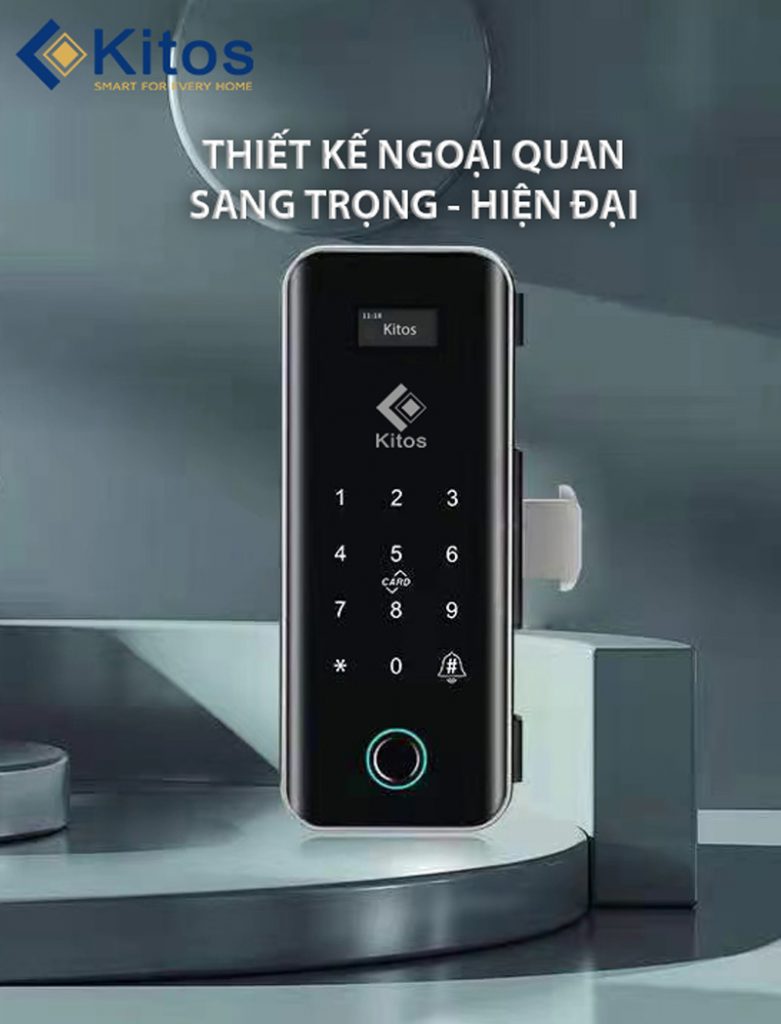 Khóa cửa kính vân tay Kitos KT-GL50