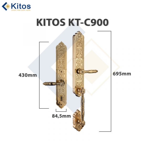 Khóa cửa điện tử tân cổ điển Kitos KT-C900